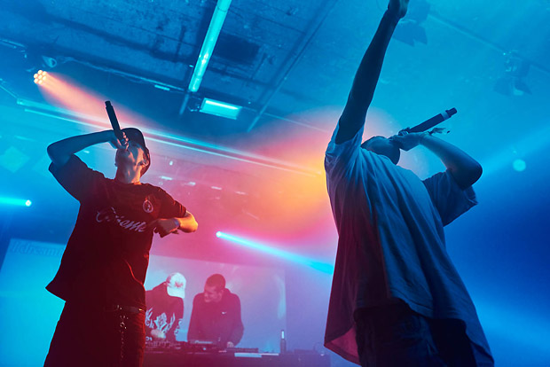 yung lean & sad boys with gravity boys