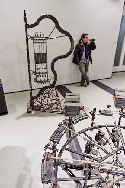 <i>Disarm (Mechanized)</i> - Installation by Pedro Reyes [MX]