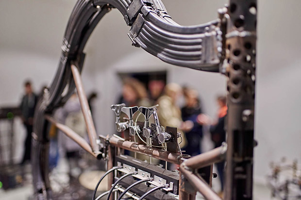 <i>Disarm (Mechanized)</i> - Installation by Pedro Reyes [MX]