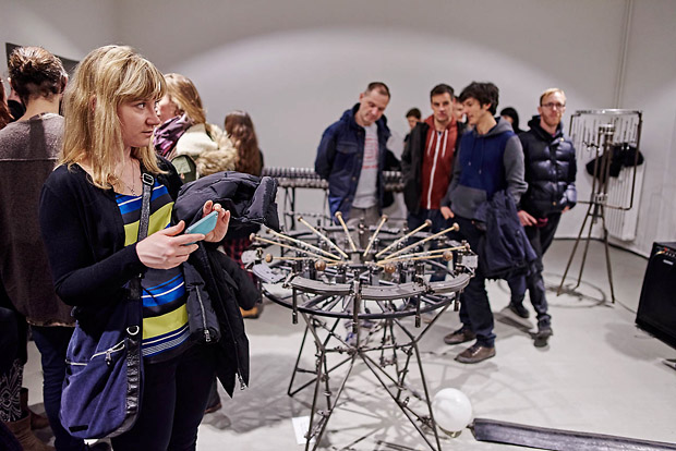 <i>Disarm (Mechanized)</i> - Installation by Pedro Reyes [MX]