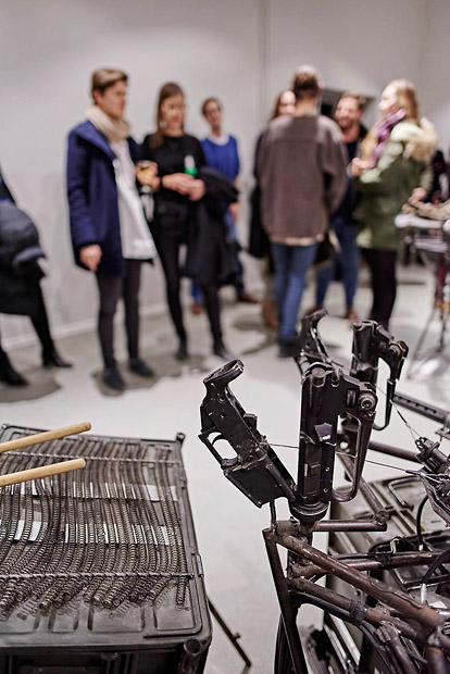 <i>Disarm (Mechanized)</i> - Installation by Pedro Reyes [MX]