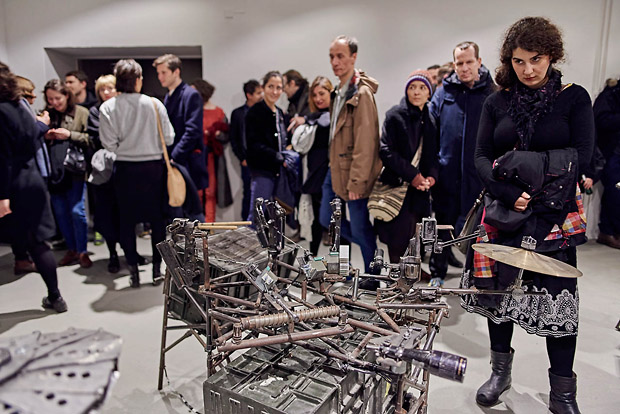 <i>Disarm (Mechanized)</i> - Installation by Pedro Reyes [MX]