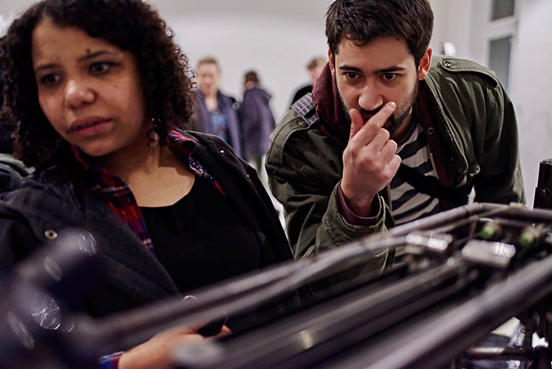 <i>Disarm (Mechanized)</i> - Installation by Pedro Reyes [MX]