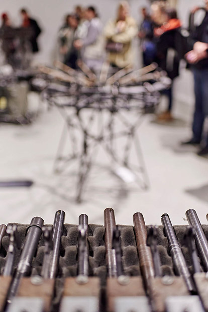 <i>Disarm (Mechanized)</i> - Installation by Pedro Reyes [MX]