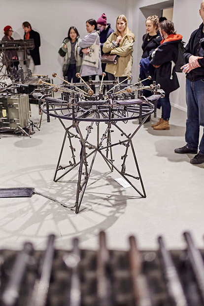 <i>Disarm (Mechanized)</i> - Installation by Pedro Reyes [MX]