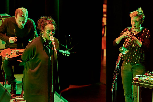 Rabih Beaini - <i>For The Right Red Hand</i> 
performed by 
Sofia Jernberg, 
Rully Shabara, 
Sam Shalabi, 
Daniele de Santis, 
Liz Albee, 
Mazen Kerbaj, 
Tommaso Cappellato & 
Sharif Sehnaoui