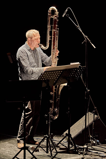 Theo Nabicht (Kontrabassklarinette), Komposition: Clara Maïda – <i>Later Jester (2012)</i>